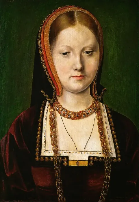 Framed Print : Portrait of Mary Tudor (1496-1533) Framed Print : Portrait of Mary Tudor (1496-1533)