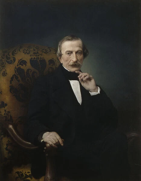 Portrait of Massimo d Azeglio (1798-1866), 1864