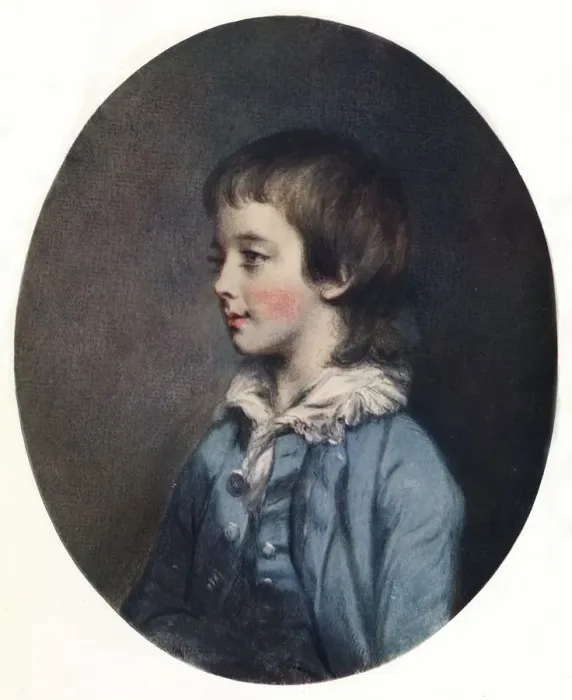 Framed Print : Portrait of Master Bernard Astley, late 18th century, (1912). Artist: Daniel Gardner Framed Print : Portrait of Master Bernard Astley, late 18th century, (1912). Artist: Daniel Gardner