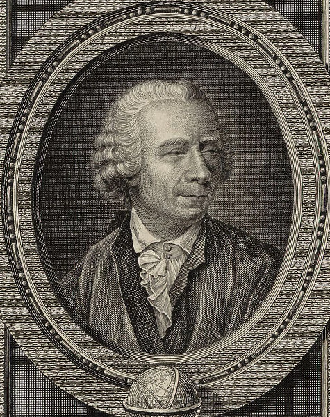 Portrait of the mathematican Leonhard Euler (1707-1783), 1790. Creator: Mechel, Christian von