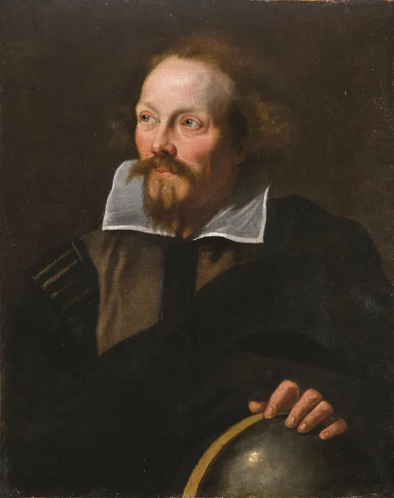Framed Print : Portrait of the mathematician and astrologer Nicolas Bruyant (1572-1638), 17th century. Creator: Dyck, Sir Anthony van, (Studio of) Framed Print : Portrait of the mathematician and astrologer Nicolas Bruyant (1572-1638), 17th century. Creator: Dyck, Sir Anthony van, (Studio of)