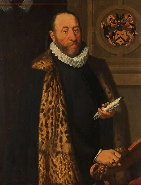 Portrait of Mattheus Augustijnsz Steyn, Councilor in the College of the Admiralty of the Northern Qu Creator: Pieter Pietersz the Younger