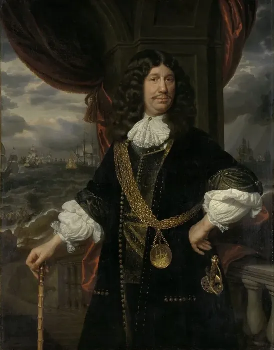 Framed Print : Portrait of Mattheus van den Broucke (1620-1685). Councillor of the Indies, 1670-1678. Creator: Samuel van Hoogstraten Framed Print : Portrait of Mattheus van den Broucke (1620-1685). Councillor of the Indies, 1670-1678. Creator: Samuel van Hoogstraten