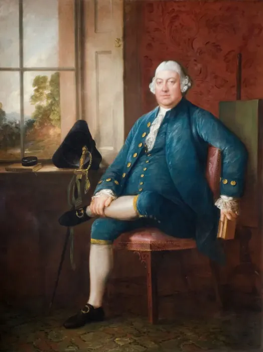 Framed Print : Portrait Of Matthew Hale (1728-86), 1763. Creator: Thomas Gainsborough Framed Print : Portrait Of Matthew Hale (1728-86), 1763. Creator: Thomas Gainsborough