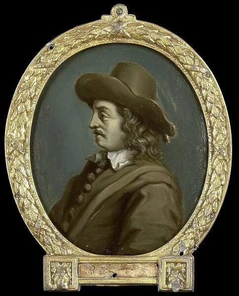 Portrait of Matthys van de Merwede, Lord of Clootwyck, Poet in Dordrecht (Mathias de Merwede de Cloo Creator: Arnoud van Halen)