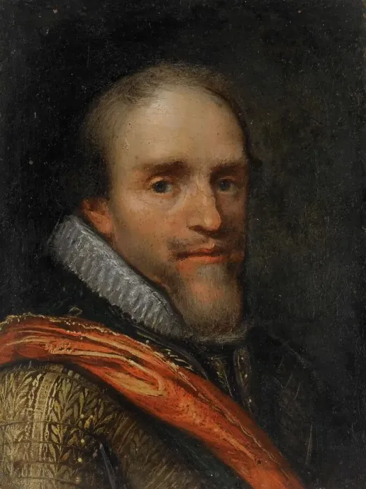 Framed Print : Portrait of Maurice (1567-1625), Prince of Orange, after c.1612. Creator: Jacob Lyon Framed Print : Portrait of Maurice (1567-1625), Prince of Orange, after c.1612. Creator: Jacob Lyon