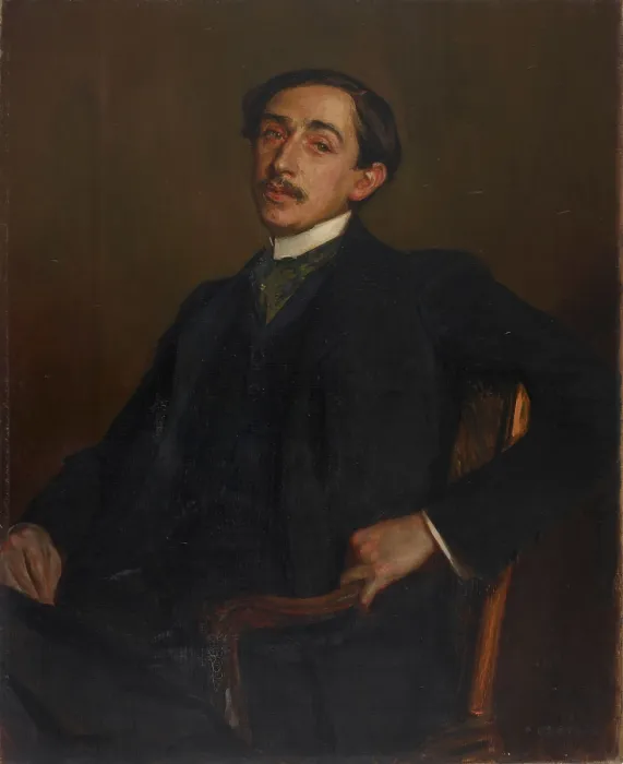 Framed Print : Portrait of Maurice Barres, c1895. Creator: Blanche, Jacques-Emile (1861-1942) Framed Print : Portrait of Maurice Barres, c1895. Creator: Blanche, Jacques-Emile (1861-1942)