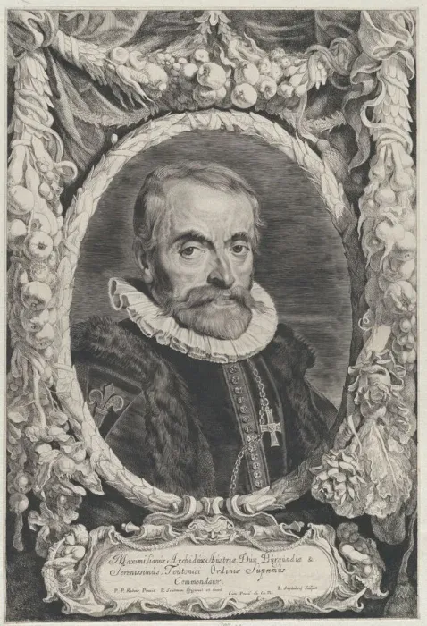Framed Print : Portrait of Maximilian III, Archduke of Austria, ca. 1650. ca. 1650. Creators: Jonas Suyderhoef, Pieter Soutman Framed Print : Portrait of Maximilian III, Archduke of Austria, ca. 1650. ca. 1650. Creators: Jonas Suyderhoef, Pieter Soutman