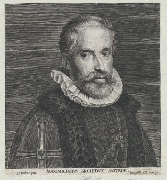 Framed Print : Portrait of Maximilian III, Archduke of Austria, ca. 1650. Creator: Lucas Vorsterman Framed Print : Portrait of Maximilian III, Archduke of Austria, ca. 1650. Creator: Lucas Vorsterman