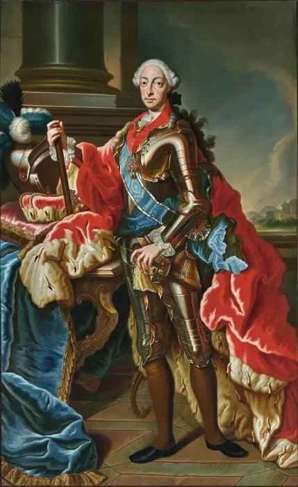Framed Print : Portrait of Maximilian III Joseph (1727-1777), Elector of Bavaria. Creator: Winter; Franz Joseph (1690-after 1768) Framed Print : Portrait of Maximilian III Joseph (1727-1777), Elector of Bavaria. Creator: Winter; Franz Joseph (1690-after 1768)