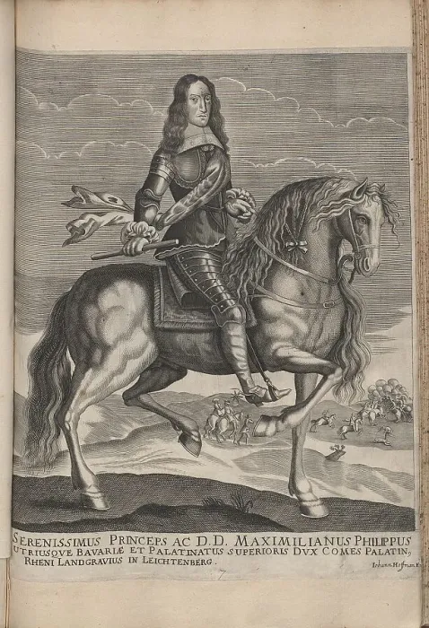 Framed Print : Portrait of Maximilian Philipp Hieronymus, Duke of Bavaria-Leuchtenberg (1638-1705). Creator: Anonymous Framed Print : Portrait of Maximilian Philipp Hieronymus, Duke of Bavaria-Leuchtenberg (1638-1705). Creator: Anonymous