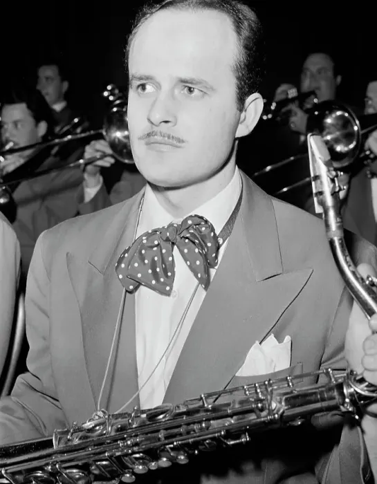 Framed Print : Portrait of a member of the Stan Kenton Orchestra, 1947 or 1948. Creator: William Paul Gottlieb Framed Print : Portrait of a member of the Stan Kenton Orchestra, 1947 or 1948. Creator: William Paul Gottlieb