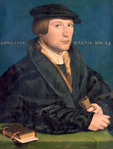 Portrait of a Member of the Wedigh Family, 1532. Artist: Hans Holbein the Younger