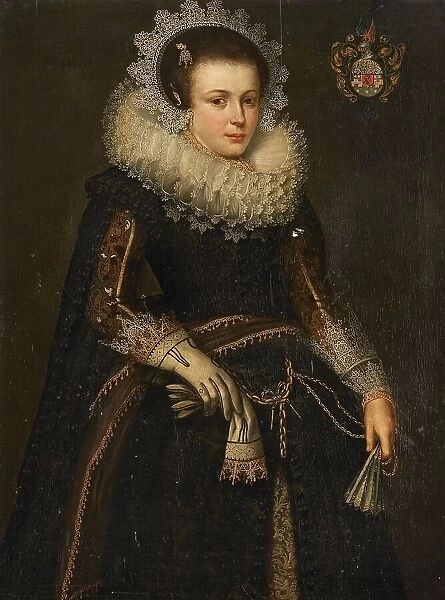 Portrait of Mertijntje van Ceters (1609-24), 1623. Creator: Anon