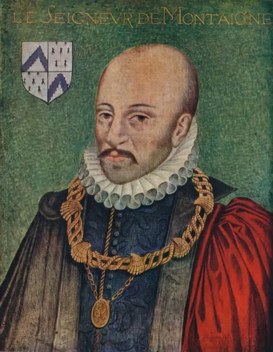Framed Print : Portrait of Michel Montaigne, c1578, (1939). Artist: Daniel Dumonstier Framed Print : Portrait of Michel Montaigne, c1578, (1939). Artist: Daniel Dumonstier