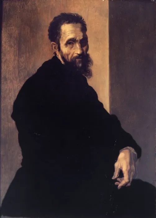 Framed Print : Portrait of Michelangelo Buonarroti Framed Print : Portrait of Michelangelo Buonarroti
