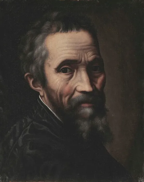 Framed Print : Portrait of Michelangelo Buonarroti, Second half of the16th cen. Creator: Venusti, Marcello (1512 / 15-1579) Framed Print : Portrait of Michelangelo Buonarroti, Second half of the16th cen. Creator: Venusti, Marcello (1512 / 15-1579)