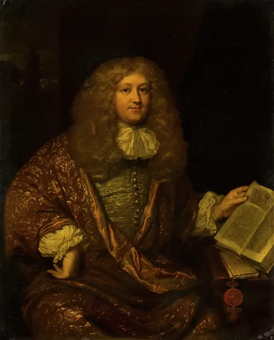 Framed Print : Portrait of Michiel ten Hove (1640-1689). Creator: Gaspar Netscher Framed Print : Portrait of Michiel ten Hove (1640-1689). Creator: Gaspar Netscher