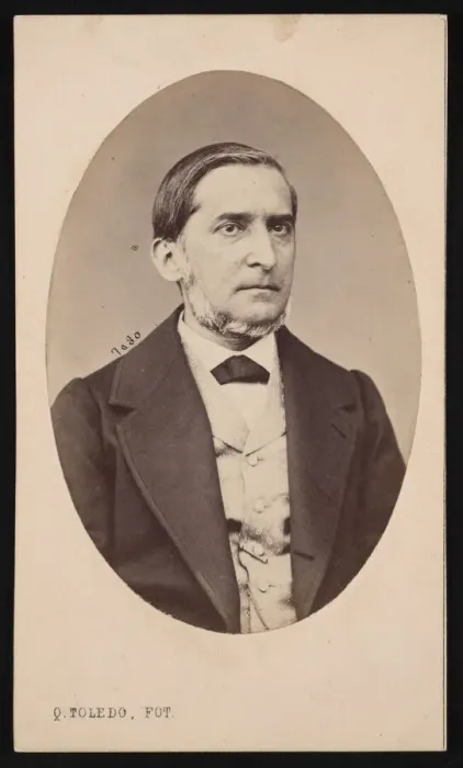 Framed Print : Portrait of Miguel Colmeiro y Penido (1816-1901), Before 1877. Creator: Q Toledo Framed Print : Portrait of Miguel Colmeiro y Penido (1816-1901), Before 1877. Creator: Q Toledo