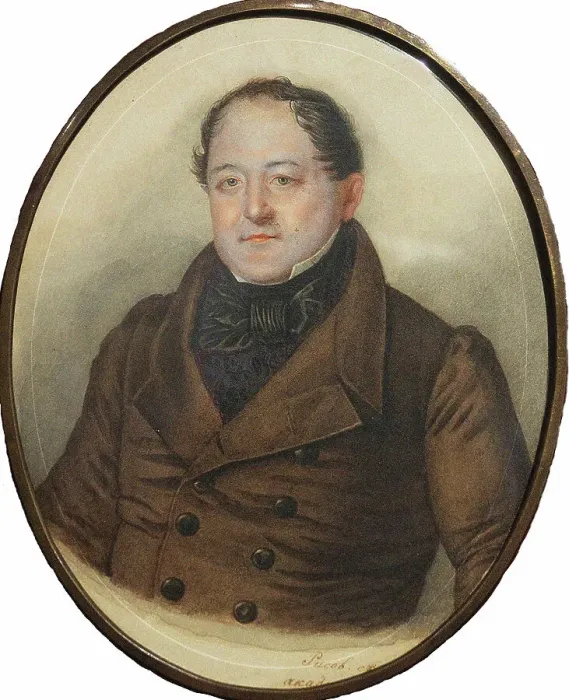 Framed Print : Portrait of Mikhail Semyonovich Shchepkin (1788-1863). Creator: Anonymous () Framed Print : Portrait of Mikhail Semyonovich Shchepkin (1788-1863). Creator: Anonymous ()