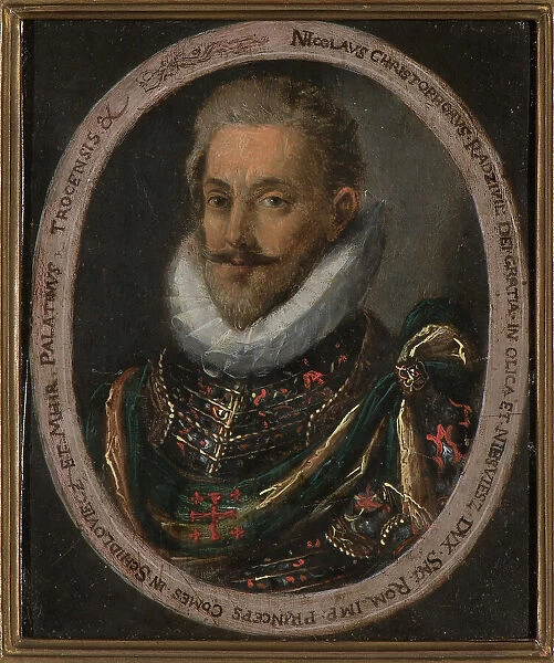 Portrait of Mikolaj Krzysztof Radziwill (1549-1616), Early 17th cen.. Creator: Anonymous