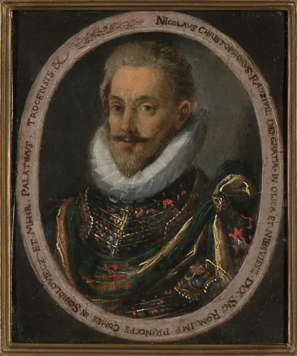 Framed Print : Portrait of Mikolaj Krzysztof Radziwill (1549-1616), Early 17th cen.. Creator: Anonymous Framed Print : Portrait of Mikolaj Krzysztof Radziwill (1549-1616), Early 17th cen.. Creator: Anonymous