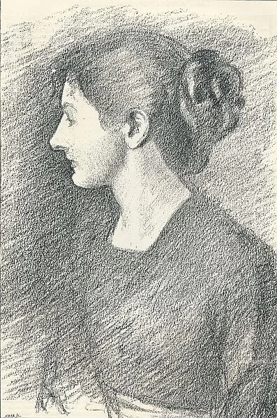 Portrait of Miss Emma Froude, c1893. Artist: Philip Wilson Steer
