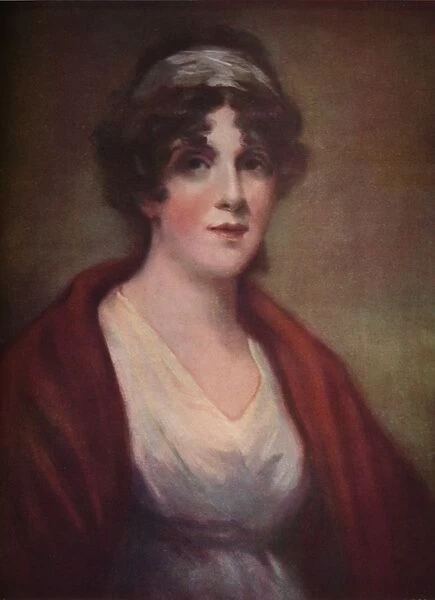 Portrait of Miss Mary Reynolds (Mrs. Houlthurst), 1809, (1922). Artist: John James Masquerier