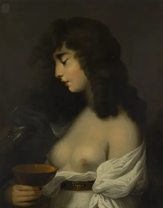 Framed Print : Portrait of Miss Mortimer as Hebe Framed Print : Portrait of Miss Mortimer as Hebe