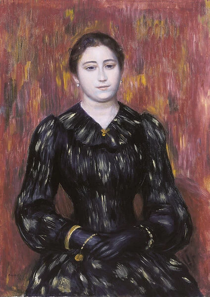 Portrait of Mme. Paulin, 1885-1890?. Artist: Renoir, Pierre Auguste (1841-1919)