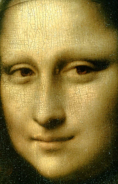 Portrait of Mona Lisa (detail), 1503-1506. Artist: Leonardo da Vinci