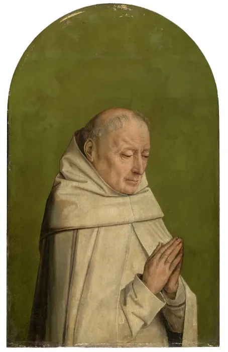 Framed Print : Portrait of a Monk, 1599-1601. Creator: Anon Framed Print : Portrait of a Monk, 1599-1601. Creator: Anon