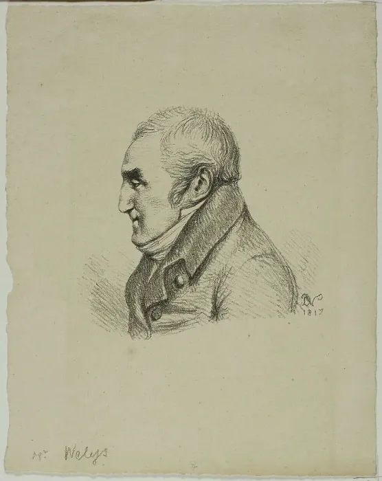 Framed Print : Portrait of Monsieur Nelys in Profile, 1817. Creator: Vivant Denon Framed Print : Portrait of Monsieur Nelys in Profile, 1817. Creator: Vivant Denon