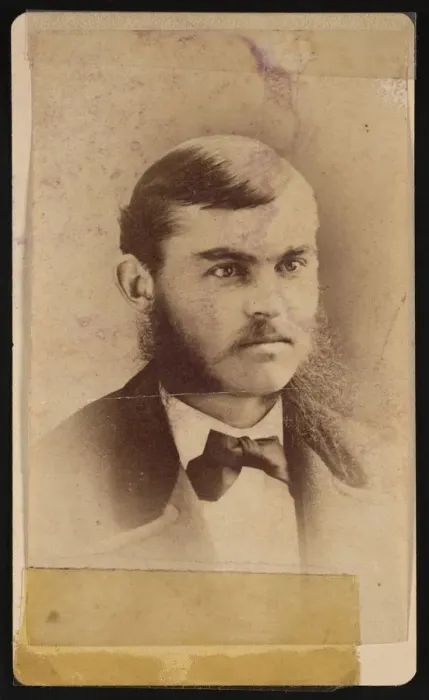 Framed Print : Portrait of Moses McCure Strong (1810-1894), 1876. Creator: Broich & Kremer Framed Print : Portrait of Moses McCure Strong (1810-1894), 1876. Creator: Broich & Kremer
