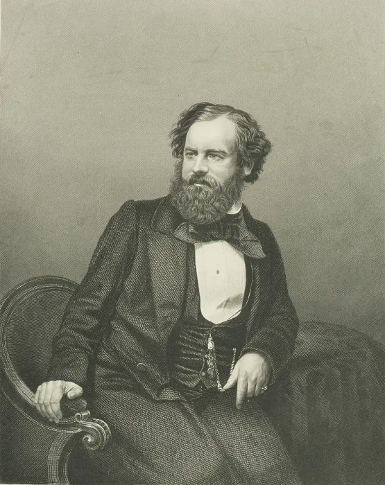Framed Print : Portrait of Mr Albert Smith, 1859. Creator: Unknown Framed Print : Portrait of Mr Albert Smith, 1859. Creator: Unknown
