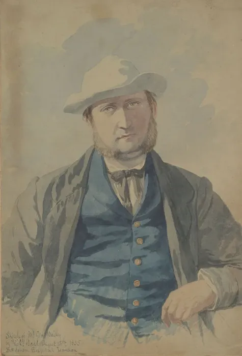 Framed Print : Portrait of Mr. George Bailey, 1855. Creator: Richard Dadd Framed Print : Portrait of Mr. George Bailey, 1855. Creator: Richard Dadd