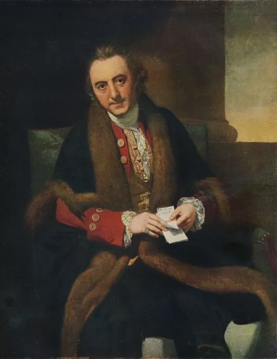 Framed Print : Portrait of Mr. John Maddison, 1783, (1920). Creator: Johan Zoffany Framed Print : Portrait of Mr. John Maddison, 1783, (1920). Creator: Johan Zoffany