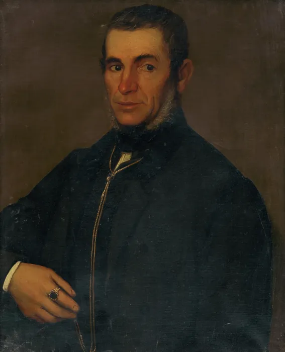 Framed Print : Portrait of Mr. Kralovic, 1850-1860. Creator: Unknown Framed Print : Portrait of Mr. Kralovic, 1850-1860. Creator: Unknown