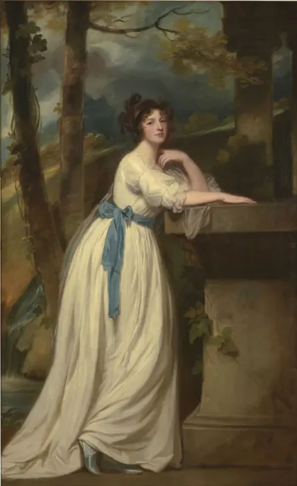 Framed Print : Portrait of Mrs. Andrew Reid. Artist: Romney, George (1734-1802) Framed Print : Portrait of Mrs. Andrew Reid. Artist: Romney, George (1734-1802)