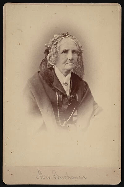 Portrait of 'Mrs. Buchanan', 1875. Creator: Samuel Montague Fassett