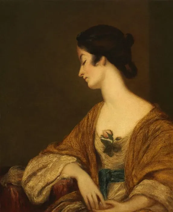Framed Print : Portrait of Mrs. George Collier, 18th century. Creator: Joshua Reynolds (British, 1723-1792) Framed Print : Portrait of Mrs. George Collier, 18th century. Creator: Joshua Reynolds (British, 1723-1792)