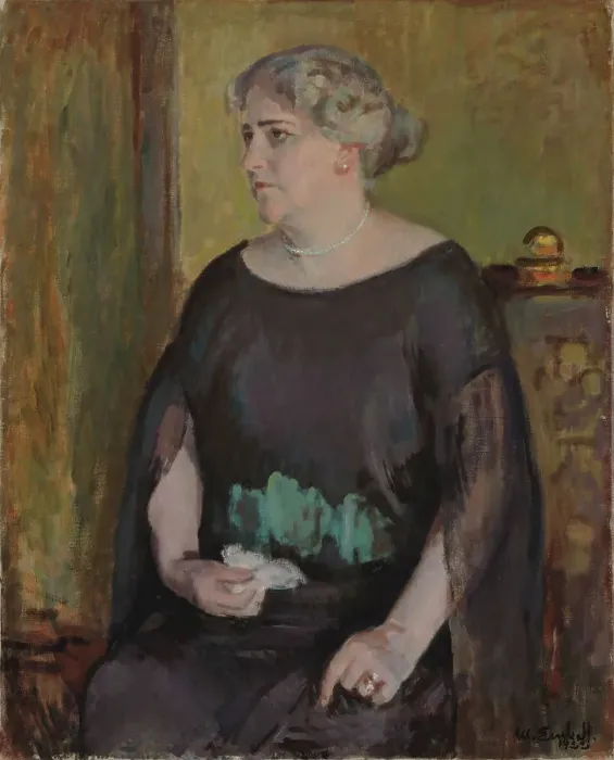 Framed Print : Portrait of Mrs. Lydia Keirkner, 1922. Creator: Magnus Enckell Framed Print : Portrait of Mrs. Lydia Keirkner, 1922. Creator: Magnus Enckell