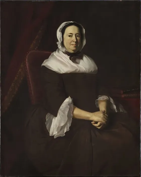 Framed Print : Portrait of Mrs. Samuel Hill (Miriam Kilby), 1764. Creator: John Singleton Copley Framed Print : Portrait of Mrs. Samuel Hill (Miriam Kilby), 1764. Creator: John Singleton Copley
