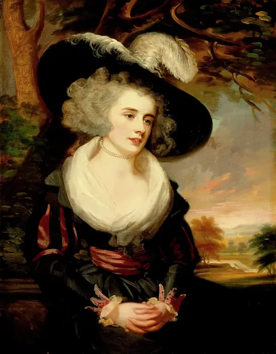 Framed Print : Portrait of Mrs. Smith Barwell, née Unwin, c1785. Creator: James Northcote Framed Print : Portrait of Mrs. Smith Barwell, née Unwin, c1785. Creator: James Northcote
