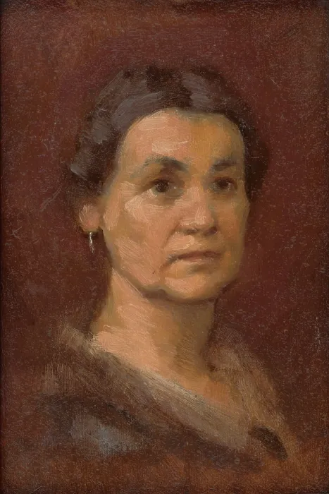 Framed Print : Portrait of Mrs. Srobarova, after 1900. Creator: Milan Thomka Mitrovsky Framed Print : Portrait of Mrs. Srobarova, after 1900. Creator: Milan Thomka Mitrovsky