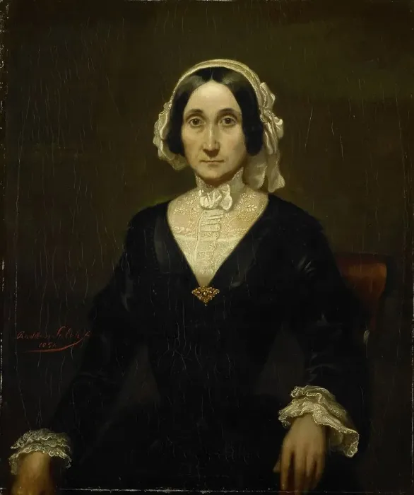 Framed Print : Portrait of Mrs. W.J.S. van Alphen, Baroness van Reede van Oudtshoorn, 1854. Creator: Raden Saleh Framed Print : Portrait of Mrs. W.J.S. van Alphen, Baroness van Reede van Oudtshoorn, 1854. Creator: Raden Saleh