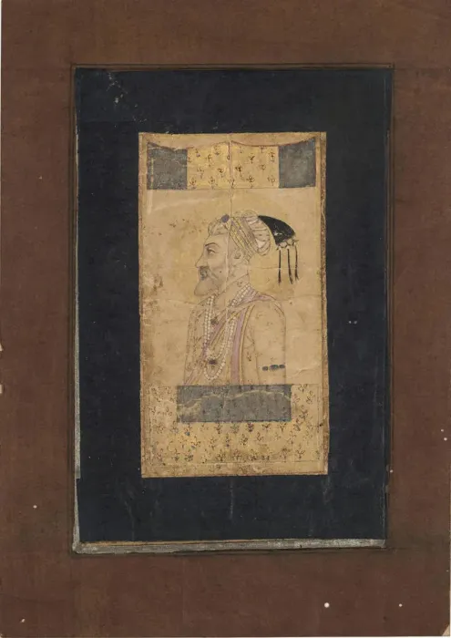 Framed Print : Portrait of Mughal Emperor Aurangzeb, 18th century Framed Print : Portrait of Mughal Emperor Aurangzeb, 18th century