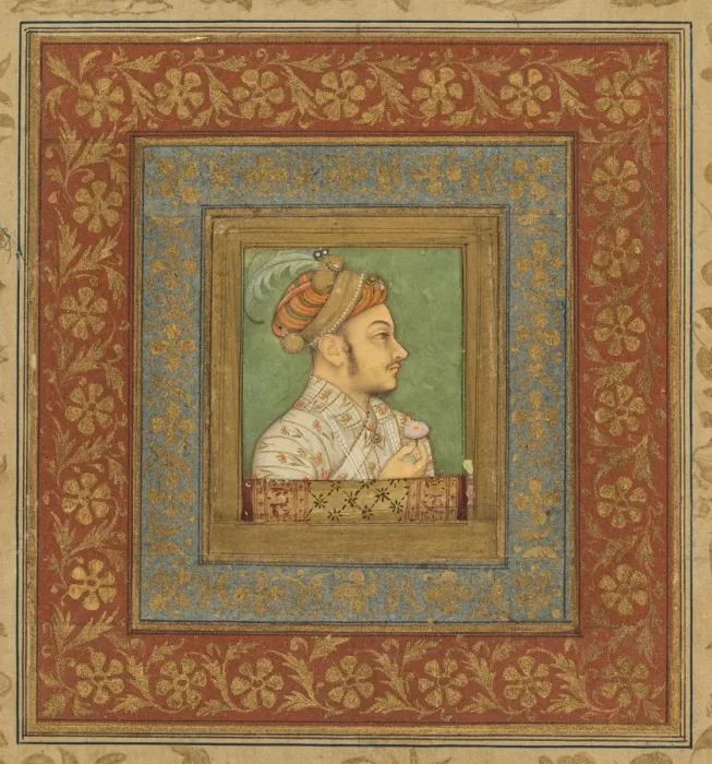 Framed Print : Portrait of Murad Bakhsh (1624-1661), c. 1635. Creator: Balchand (Indian, active 1595-c Framed Print : Portrait of Murad Bakhsh (1624-1661), c. 1635. Creator: Balchand (Indian, active 1595-c