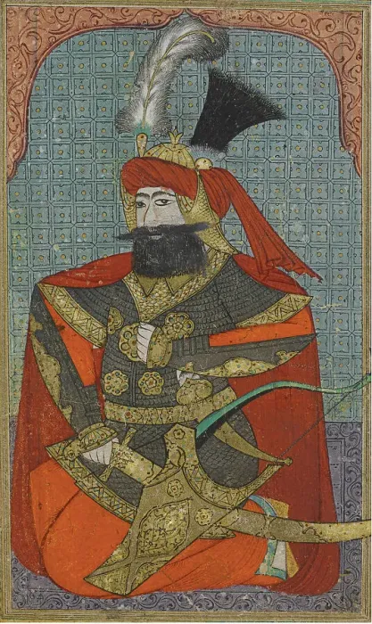 Framed Print : Portrait of Murad IV (1612-1640), Sultan of the Ottoman Empire, c. 1710. Artist: Anonymous Framed Print : Portrait of Murad IV (1612-1640), Sultan of the Ottoman Empire, c. 1710. Artist: Anonymous