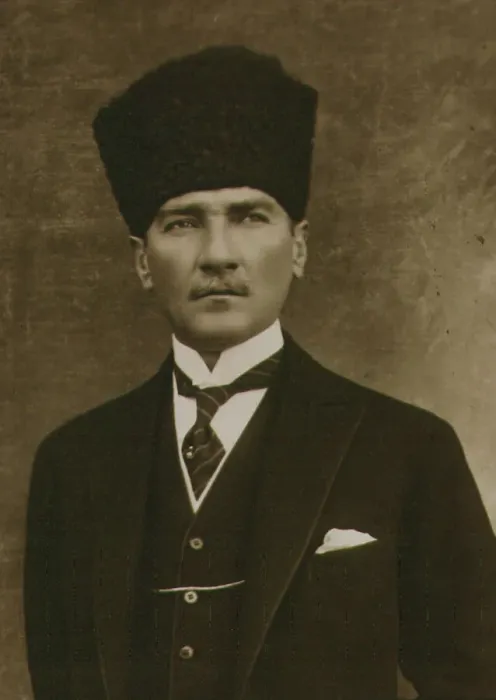 Framed Print : Portrait of Mustafa Kemal Atatürk, 1923. Creator: Anonymous Framed Print : Portrait of Mustafa Kemal Atatürk, 1923. Creator: Anonymous